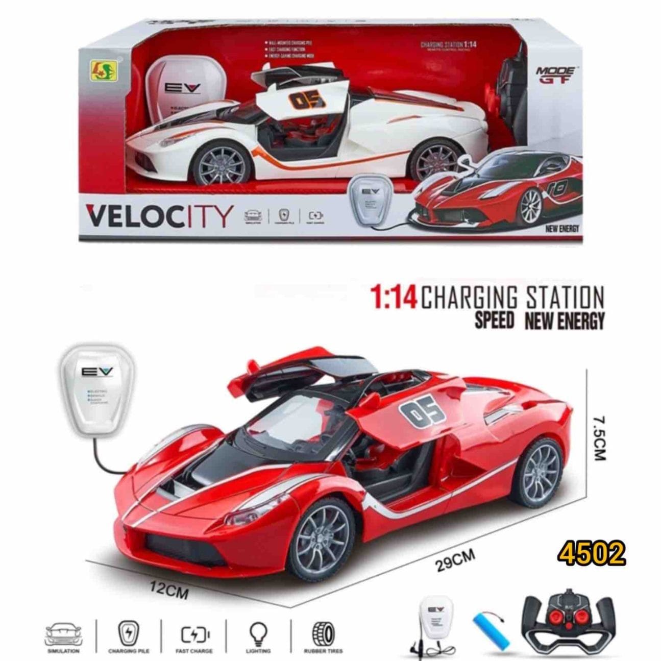 R/C VELOCITY SPORT CAR