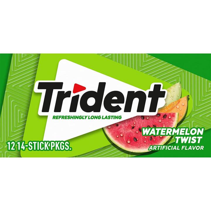 Trident bubble gum
