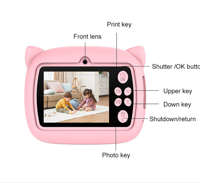 Diy instant digital camera