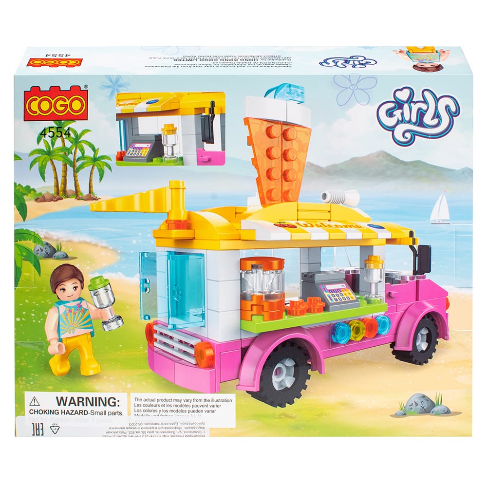 Cogo Girls ice cream bus lego