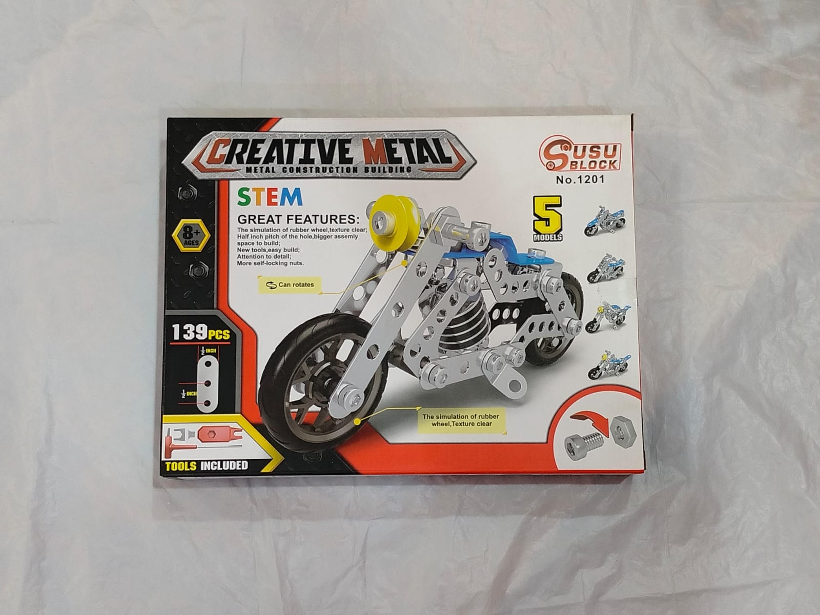 Creative metal 5 in 1 models