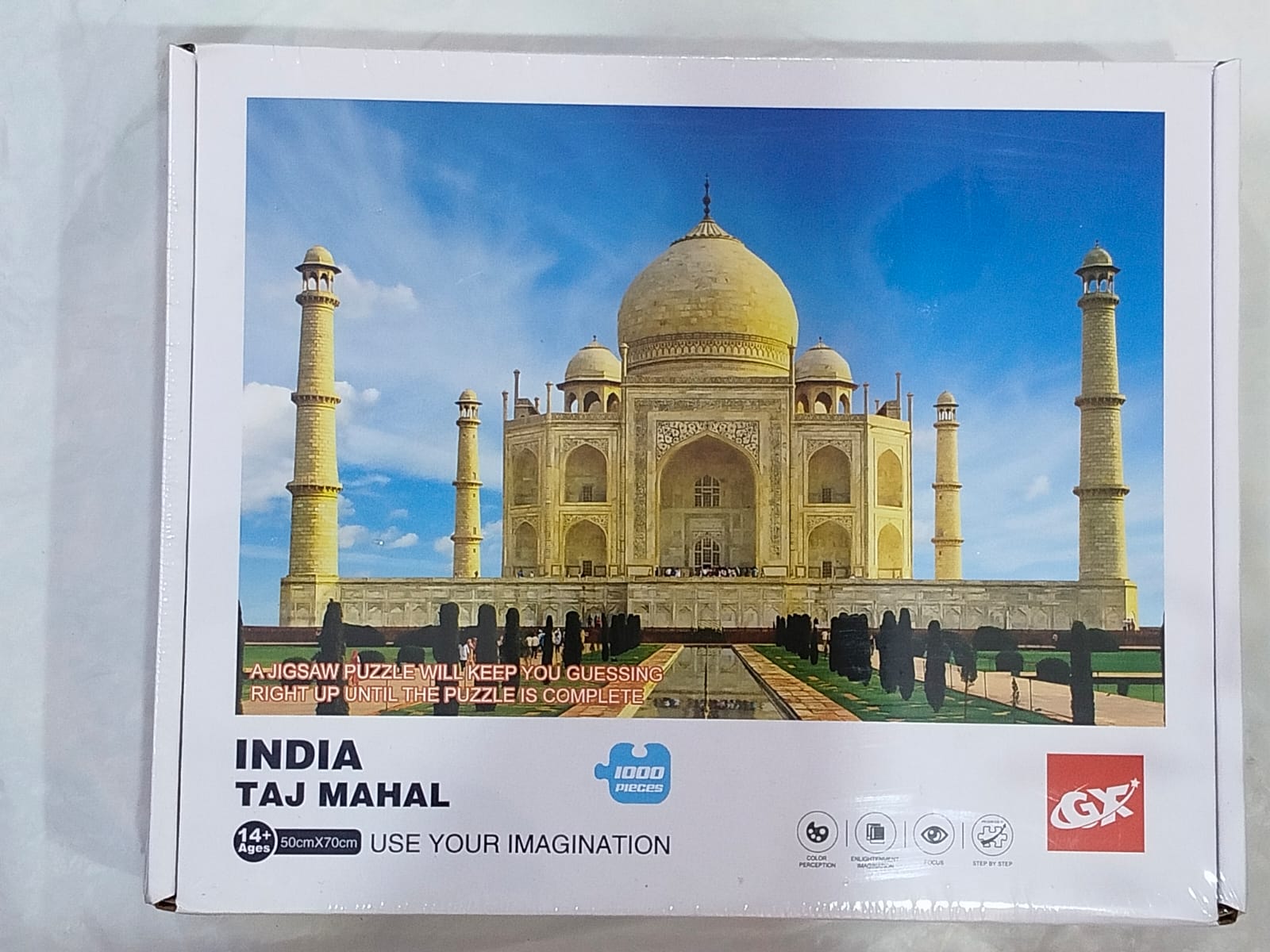 India taj mahal jigsaw puzzle